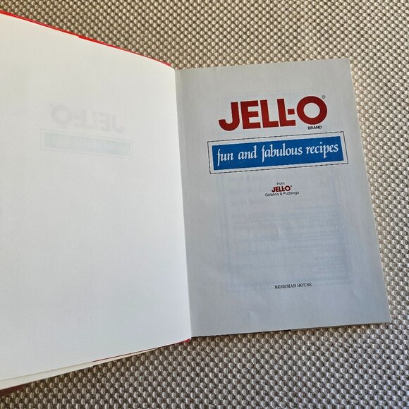 Jell-O Fun and Fabulous Recipes Vintage 1988 Hardcover Cookbook - Picture 4 of 12